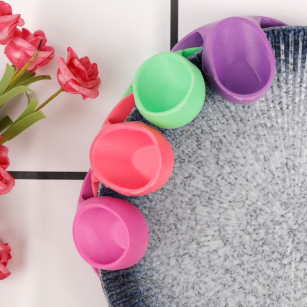 Găng Tay Silicon Dày Dặn Chống Bỏng Họa Tiết Hoạt Hình Dễ Thương Tiện Dụng Cho Nhà Bếp