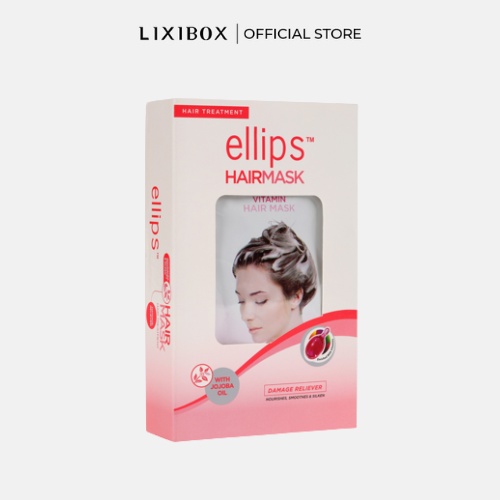 Set Kem Ủ Tóc Phục Hồi Ellips Vitamin Hair Mask Hair Treatment 20Gx4