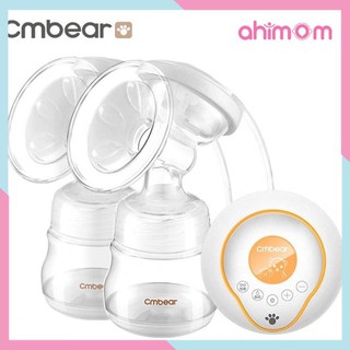 Máy hút sữa điện đôi cmbear - máy vắt sữa cao cấp có 9 chế độ hút, massage cực êm