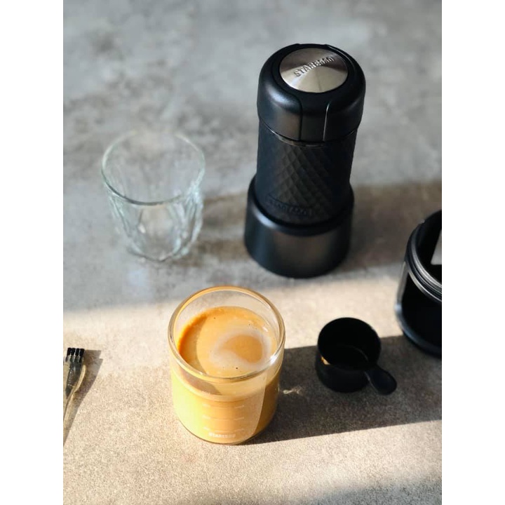 Máy pha cà phê cầm tay Staresso Basic bản nâng cấp 2022, máy pha cafe Staresso nhỏ gọn dành cho dân văn phòng và du lịch