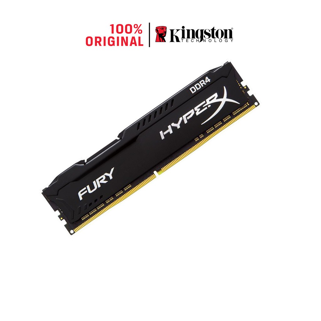 [HÀNG XỊN TEM VSP] Ram PC Kingston HyperX Fury Black 8GB Bus 2666/ bus 3200 DDR4 - Đẳng cấp đến từ thương hiệu BH 3 NĂM