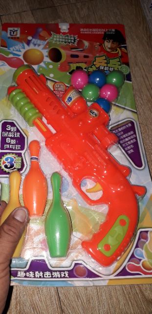 Mô hình tập bắn boowling bằng nhựa