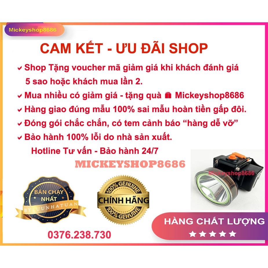 Đèn pin đội đầu X5 led siêu sáng chống nước Ánh sáng vàng hoặc Ánh sáng trắng có màn hình LCD