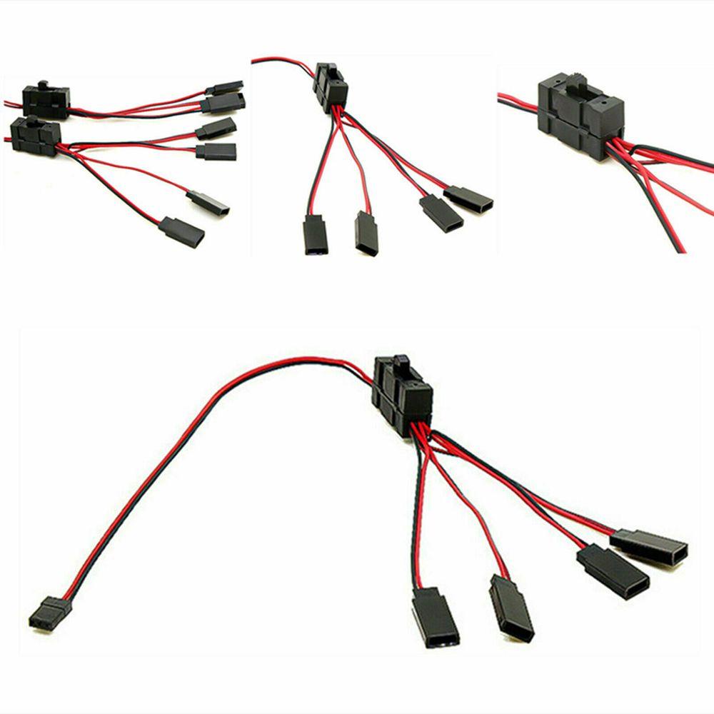 Bộ Điều Khiển Đèn LED 4 Chiều LAYOR1 4 Nút Kéo 4 Cho Xe Tải RC 1 / 10 TRX-4 SCX10