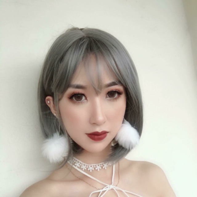 HÌNH THẬT-nguyên đầu xám khoi ngan-tặng lưới chùm tóc