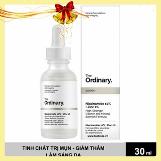 Tinh chất Niacinamide 10% + Zinc 1% - The Ordinary [SALE KHỦNG]