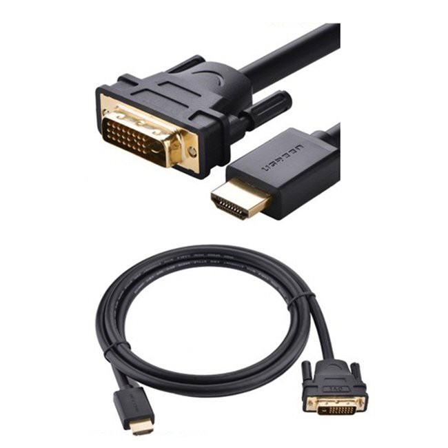 Cáp HDMI to DVI (24+1) dài 1,5m Ugreen 11150