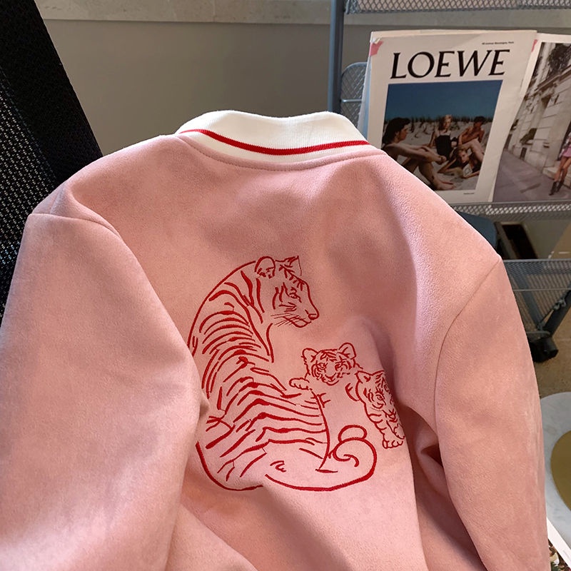 Áo Khoác Bóng Chày Thiết Kế Mới Thời Trang Mùa Thu Dành Cho Nữ