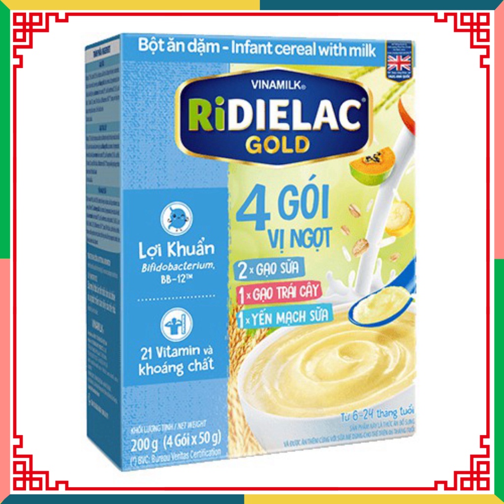 Bột ăn dặm RiDielac Vinamilk 200g