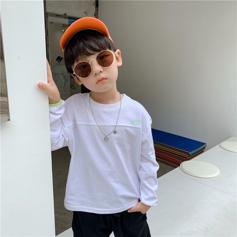 ÁO THUN TAY DÀI BÉ TRAI