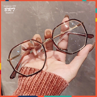 Mắt kính gọng kim loại hình đa giác thời trang sành điệu