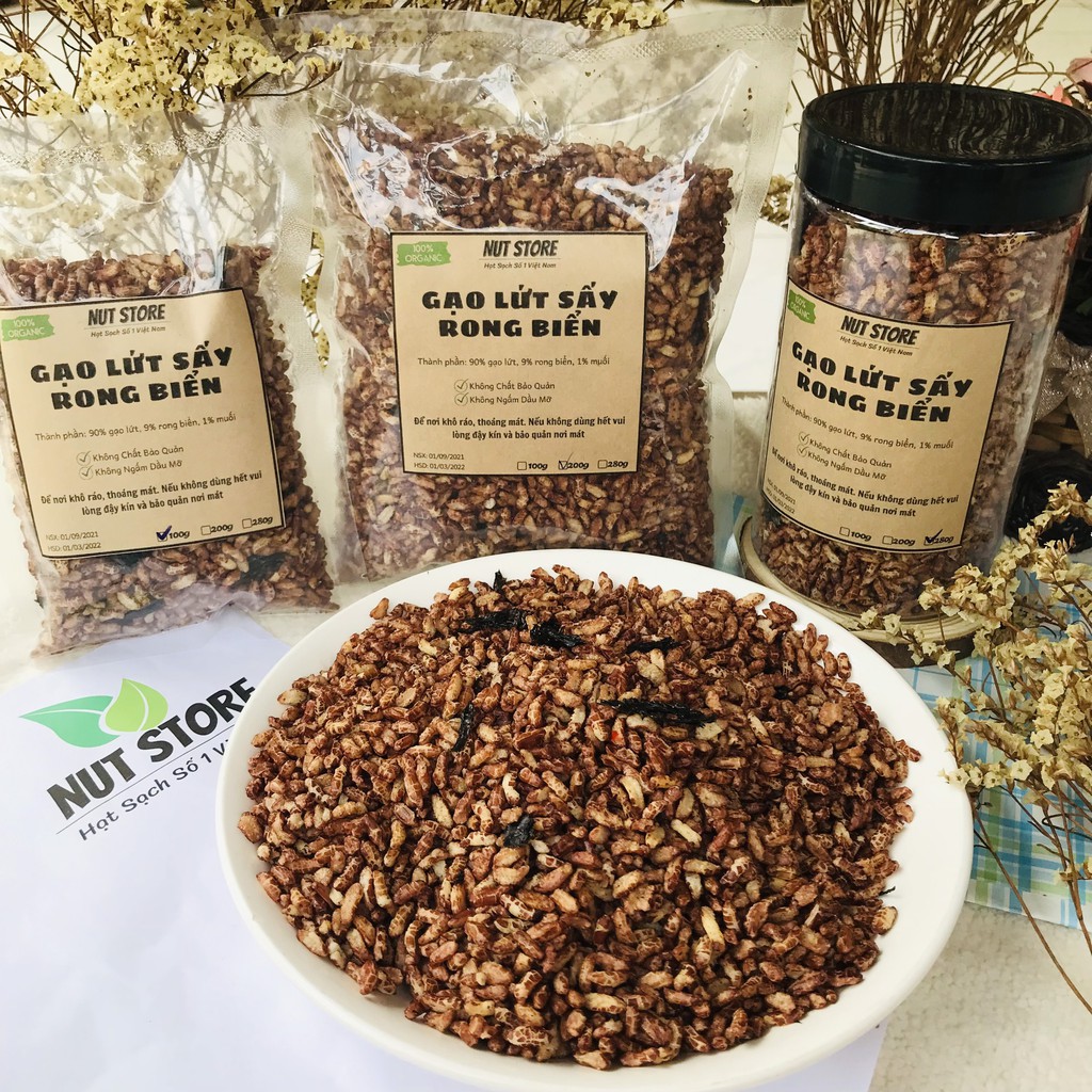 Gạo Lứt Rong Biển Nut Store 300g