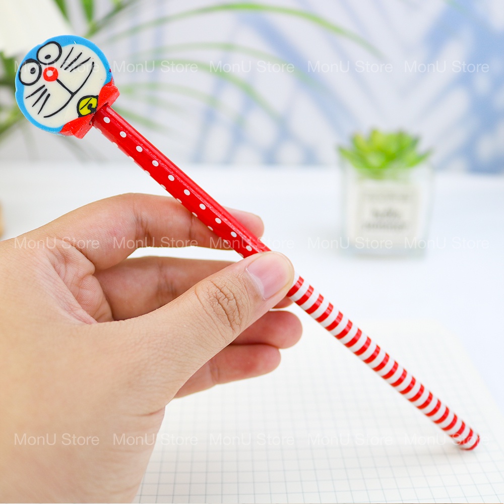Bút chì kèm tẩy hình DORAEMON DOREMON dễ thương cute MON0334 TooYoo