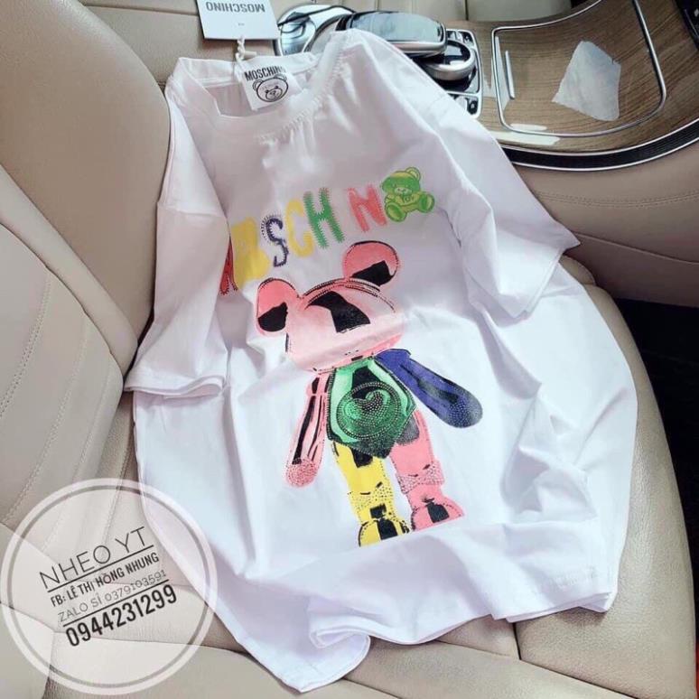 SỈ ÁO PHÔNG 3D MOSCHINO PHA MÀU !