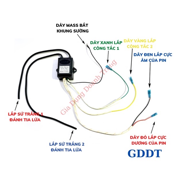 IC đánh lửa, IC đánh lửa bếp gas âm dương 2 lò loại tốt