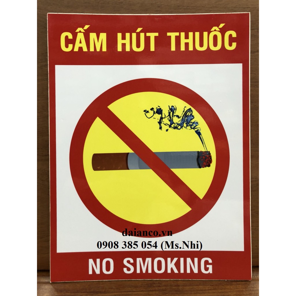 [HCM] KHUYẾN MÃI Bảng cảnh báo cấm nội dung như hình- KT 30x40cm- Chất liệu fomex tiện lợi- Hàng sẵn