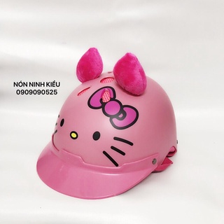 MŨ BẢO HIỂM TINTIN mèo kitty + Pikachu