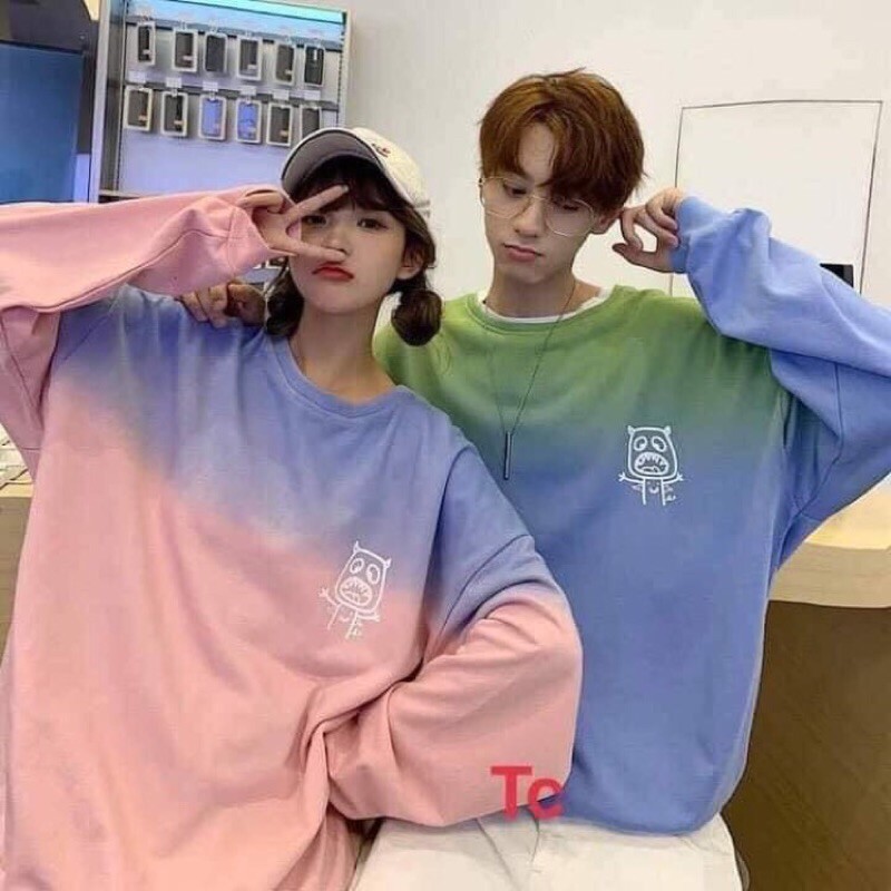 Áo swt len dệt kim loang form Unisex siêu đẹp HANA114