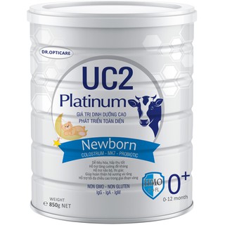 [CHÍNH HÃNG] Sữa non UC2 Platinum Newborn 850g -LOHAMART