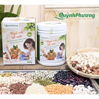 1kg NGŨ CỐC LỢI SỮA HẠT NẢY MẦM QUỲNH PHƯƠNG