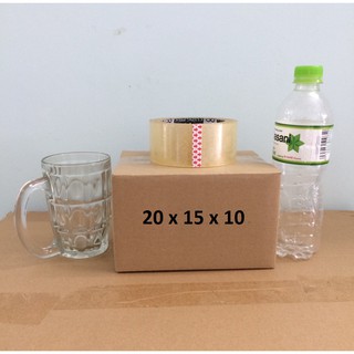 Hộp carton 20x15x10, số lượng: 50 hộp dùng đóng gói hàng