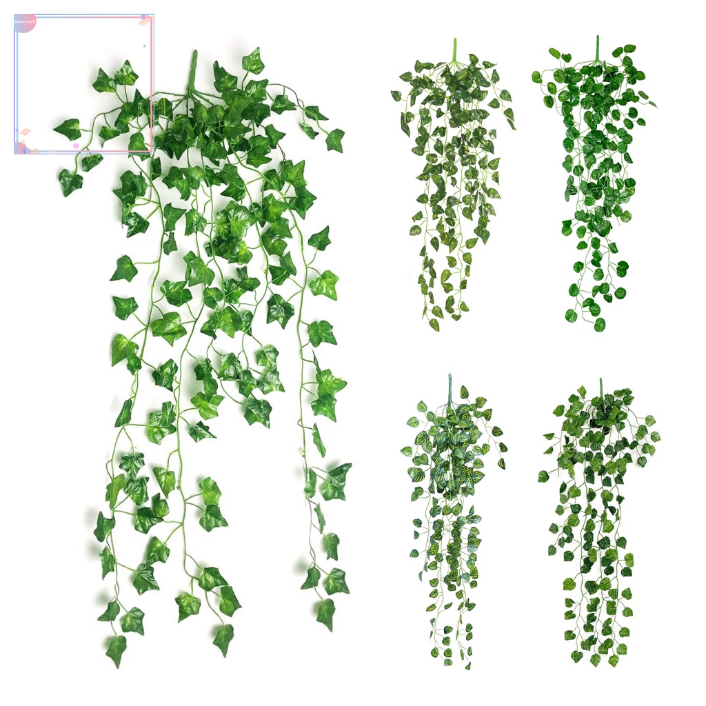 Dây Lá Thường Xuân Giả Treo Tường Trang Trí