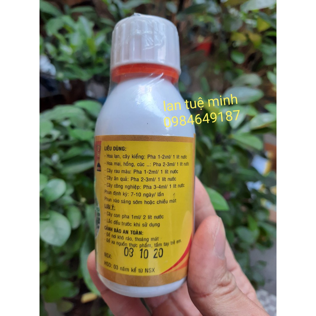 Vitamin 3B Dùng Giải Độc Cho Hoa Lan, Cây Cảnh