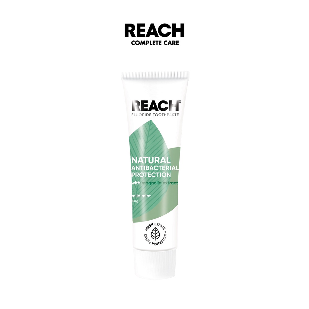 Kem Đánh Răng Kháng Khuẩn Reach Flouride Mint 120G GomiMall