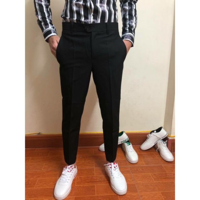 Quần âu nam ống côn đẹp 2018 - QA87 | BigBuy360 - bigbuy360.vn