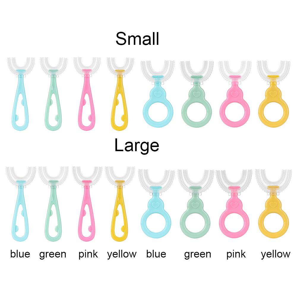 NIUYOU Bàn Chải Đánh Răng Bằng Silica Gel An Toàn Dành Cho Trẻ 6-12 Tuổi