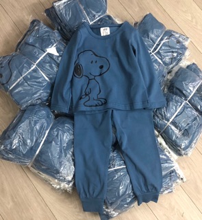 Bộ snoopy HM bé trai cotton