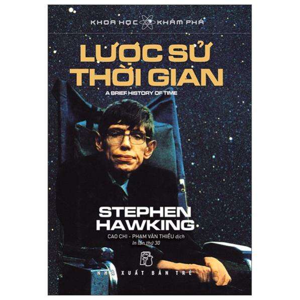 Sách - Khoa Học Khám Phá - Lược Sử Thời Gian (Tái Bản 2022) - Stephen Hawking - NXB Trẻ