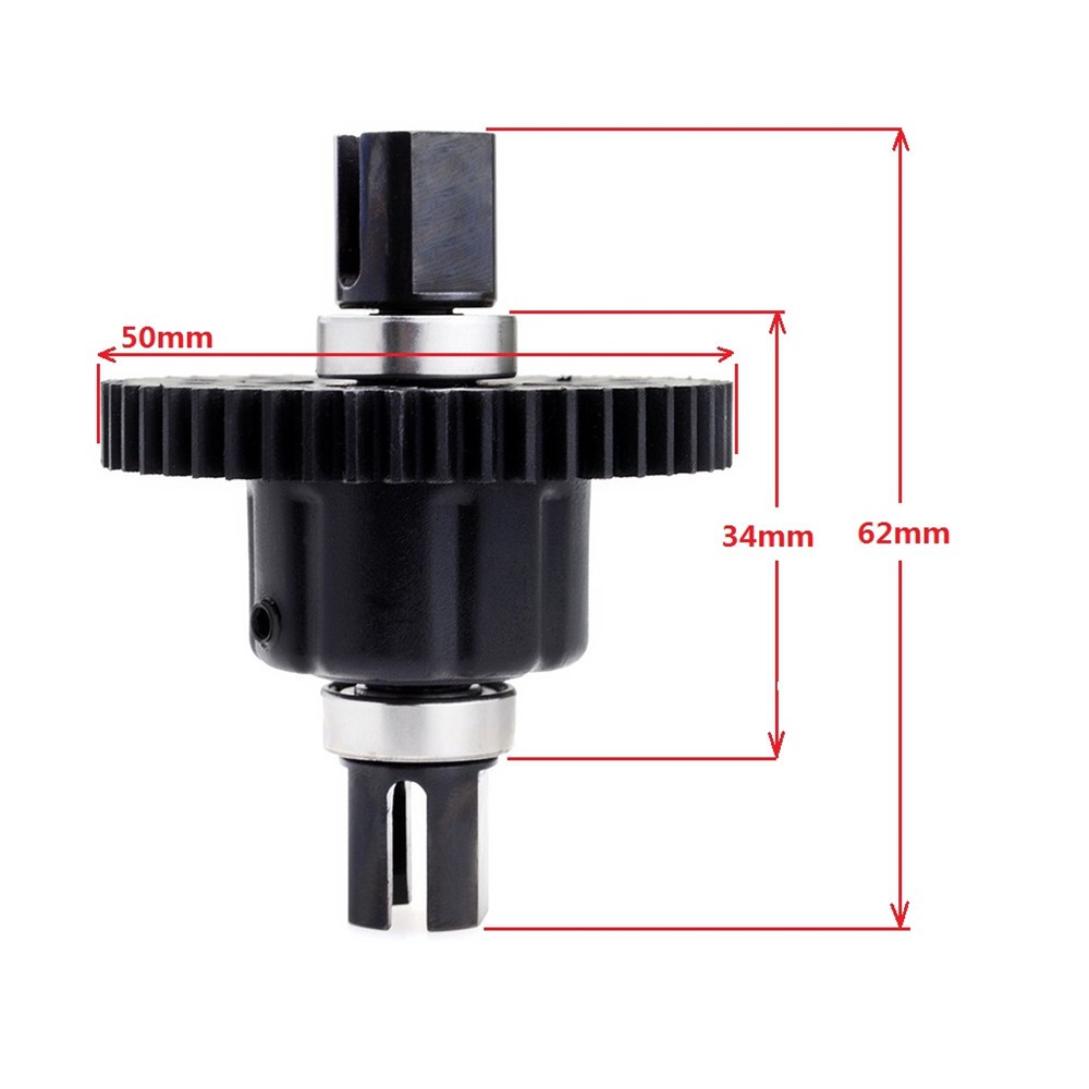 Bộ vi sai trung tâm 1.0Mo cho xe đua RC tỉ lệ 1/8 ZD 48T