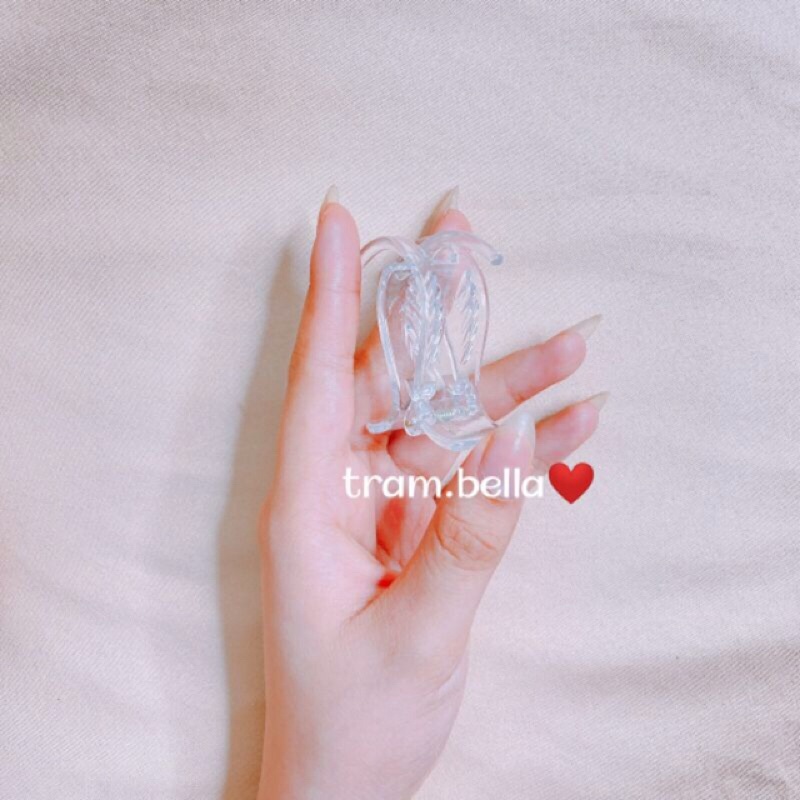 Kẹp tóc càng cua trơn bóng