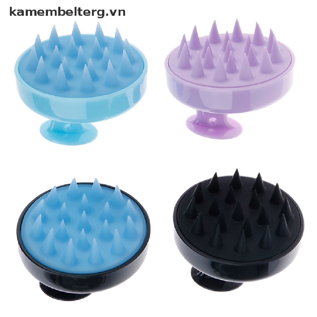 Kk Lược Silicone Mát Xa Da Đầu Khi Tắm Tiện Dụng