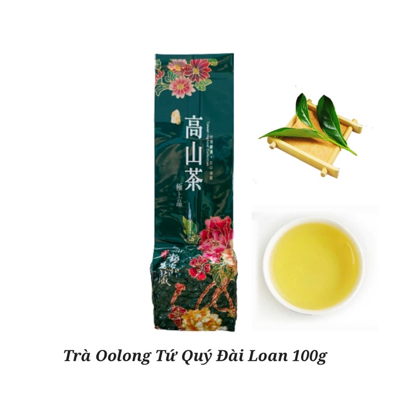TRÀ OOLONG TỨ QUÝ ĐÀI LOAN 100GR