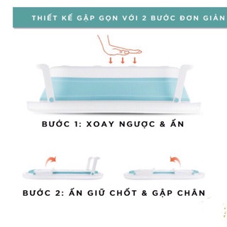 Chậu tắm chó có thể gấp gọn
