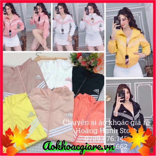 Áo khoác dù nam nữ add ngoại phối 3 sọc cực đẹp - ảnh thật ở cuối | BigBuy360 - bigbuy360.vn