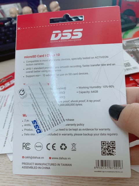 Thẻ nhớ DSS 64gb | BigBuy360 - bigbuy360.vn