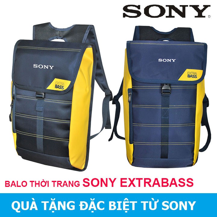 Balo thời trang Sony Extra Bass - Quà tặng đặc biệt từ Sony - Siêu cá tính