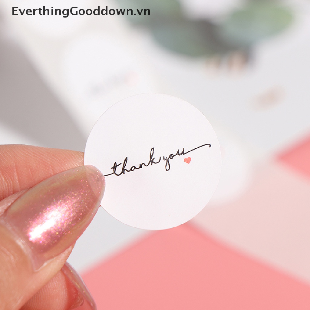 Cuộn 500 Nhãn Dán thank you 1 inch