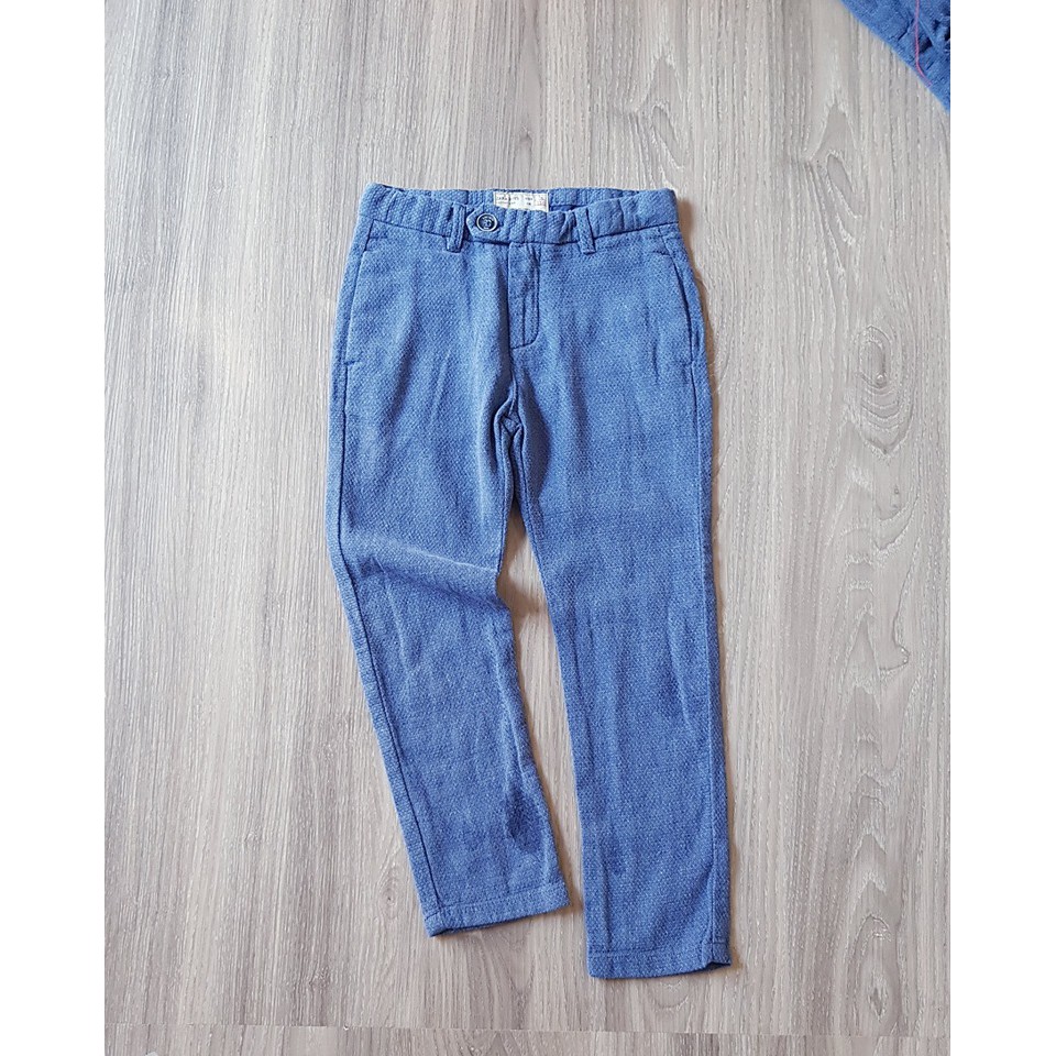 quần vải bé trai zara