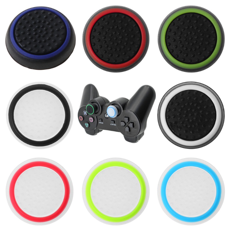 Set 4 Vỏ Bọc Nút Bấm Tay Cầm Chơi Game Ps4 / Ps3 / Ps2 Xbox