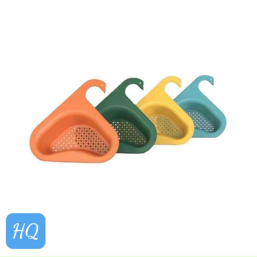 Rổ nhựa gắn bồn rửa hình thiên nga, Khay lọc rác bồn rửa chén tiện dụng