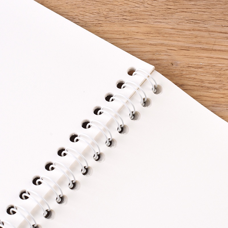 Sổ lò xo chiết và lưu trữ sticker size A5 hình họa tiết dễ thương