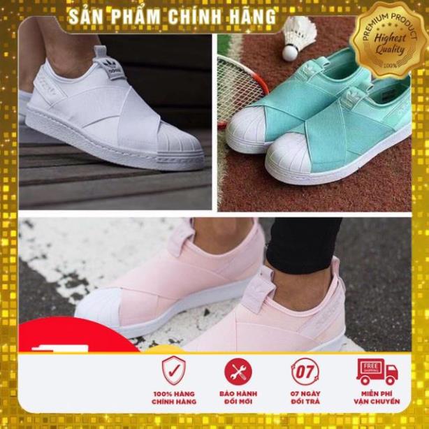 [SALE + FREESHIP] Giày Sneaker nam nữ Adidas SuperStar SlipOn các màu - bh12