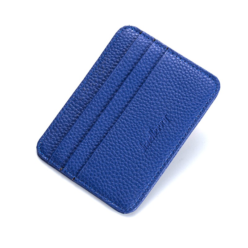 {onsalezone} Mens Leather Card Slim Bank Credit Card ID Card Holder Case Bag Wallet Holder adover