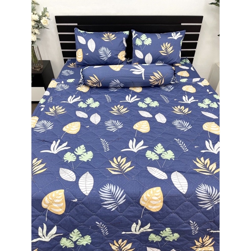 Drap Thắng Lợi, ga trãi giường cotton 100% chính hãng chất vải dày, thấm hút mồ hôi LÁ SA KÊ
