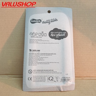 Đất sét - Sáp nặn 12 / 8 màu Colokit | MC-03 / MC-04