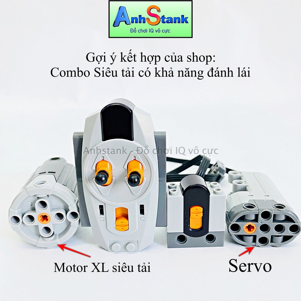 [Mã LIFEXANH03 giảm 10% đơn 500K] Motor Servo 88004 Tương Thích Lego 9686-Technic-Education